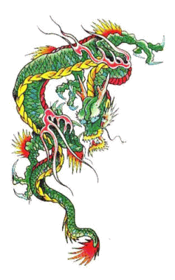 Chinese green dragon