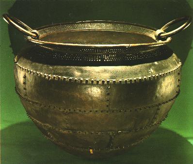 Bronze cauldron