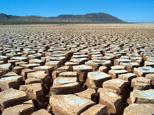 Dry lake