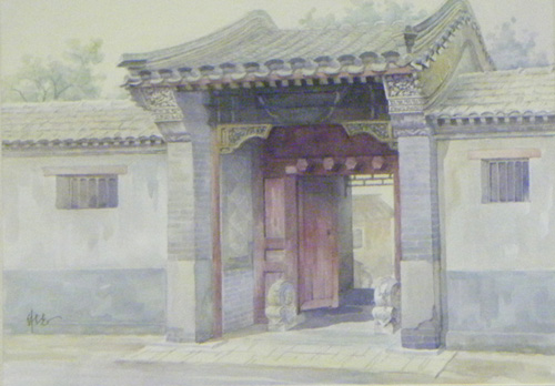 Vanished Beijing Courtyard Gate