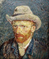 Self Portrait - Vincent van Gogh, 1887